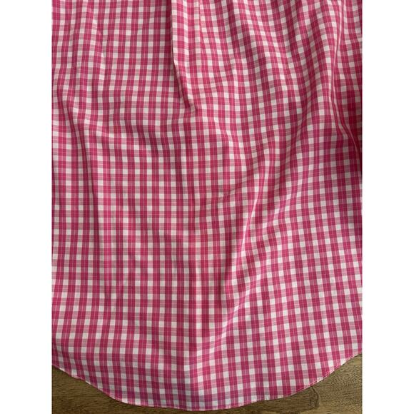 Brooks‎ Brothers Pink Ckeck Dress Shirt Sz 15 - 2/3 Slim Fit - Picture 10 of 10